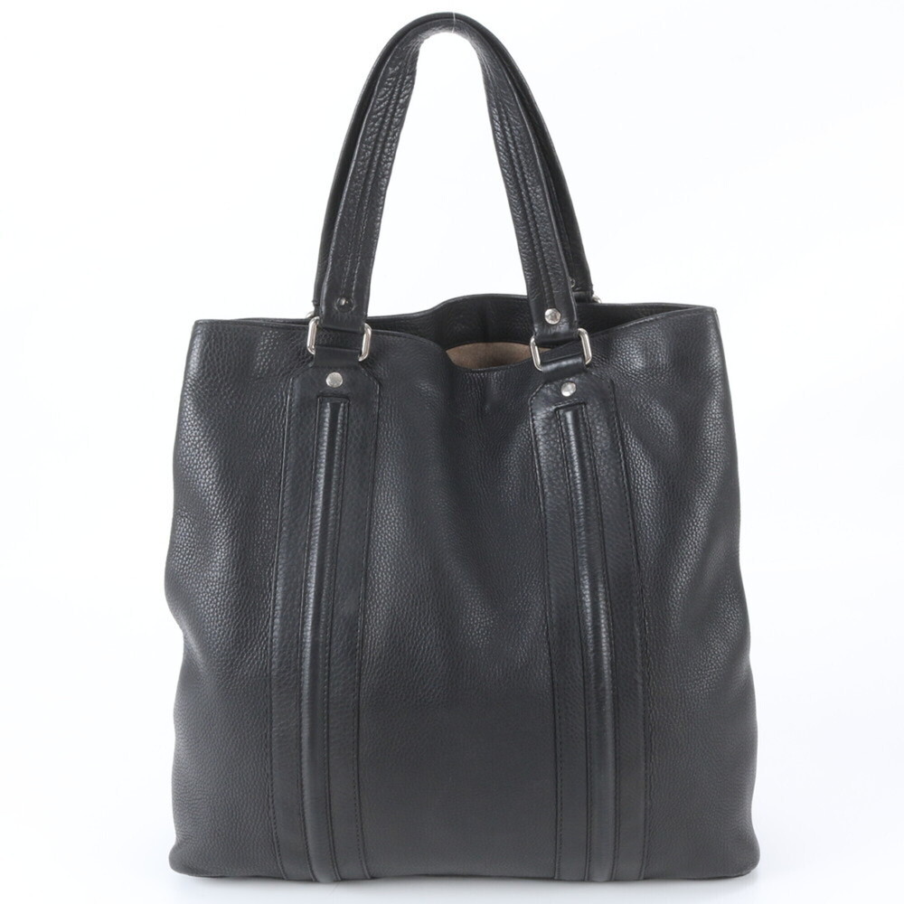 Gucci 232600 Leather Tote Bag Shoulder Black Men's